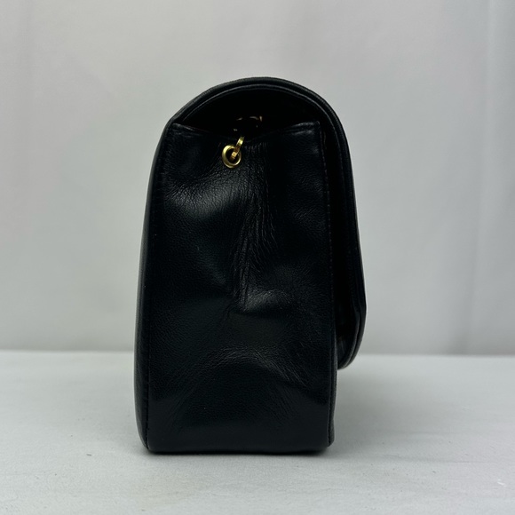 Chanel Diana Small Single Flap Black Lambskin Gold Chain Bag - Picture 7 of 15